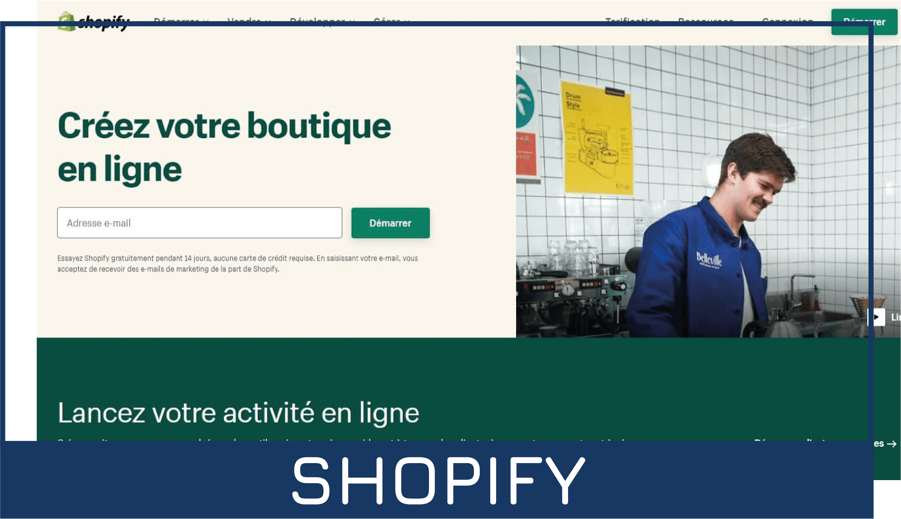 Formation Shopify – Créer un e-commerce de A à Z