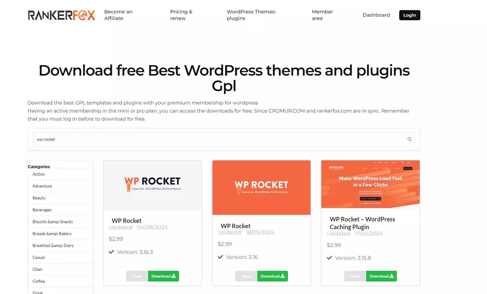 rankerfox wordpress